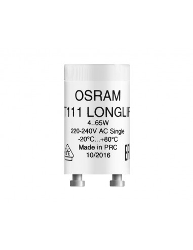 Démarreur de tubes fluorescents Osram pour tubes fluorescents de 4 à 80 W