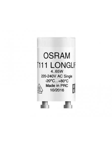 Démarreur de tubes fluorescents Osram pour tubes fluorescents de 4 à 80 W