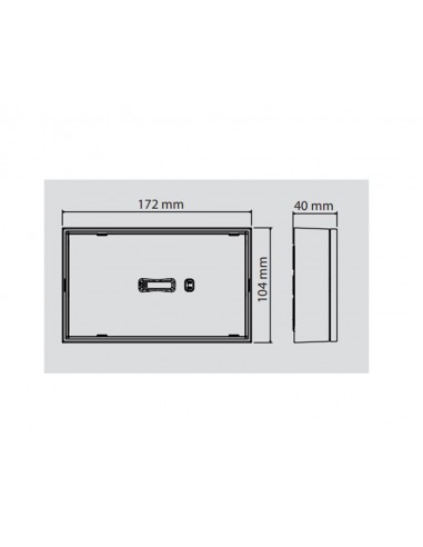 Legrand URA NEXT luminaire d'urgence permanent à LED URA NEXT