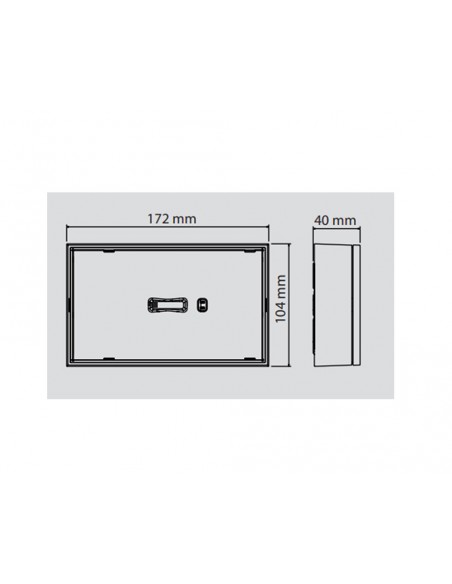 Legrand URA NEXT luminaire d'urgence permanent à LED URA NEXT
