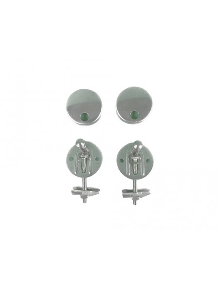 Ensemble de ferrures ETA104-CP pour siège abattant Odeon Up BTW  de Jacob Delafon