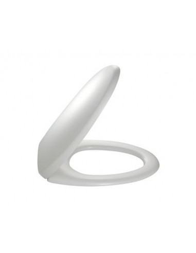Siège blanc Jacob Delafon Patio E70007-00 avec descente progressive