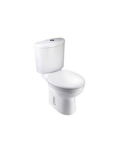 Siège blanc Jacob Delafon Patio E70007-00 avec descente progressive