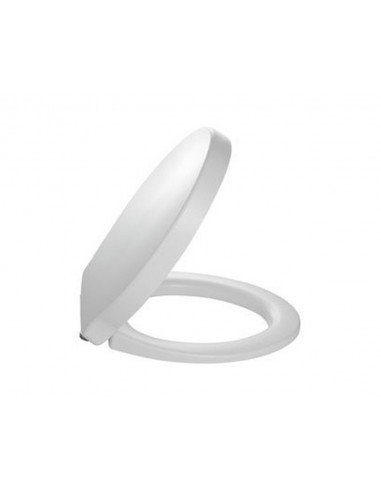 Siège blanc Jacob Delafon Ove E70005-00 avec descente progressive
