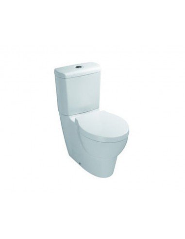 Siège blanc Jacob Delafon Ove E70005-00 avec descente progressive