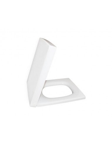 Siège blanc Jacob Delafon Terrace E70019-00 avec descente progressive