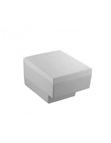 Siège blanc Jacob Delafon Terrace E70019-00 avec descente progressive