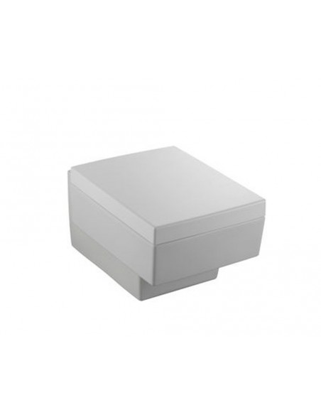 Siège blanc Jacob Delafon Terrace E70019-00 avec descente progressive