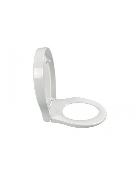 Siège blanc Jacob Delafon Formilia Viragio 6472K-00 avec descente progressive