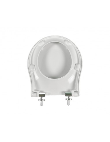 Siège blanc Jacob Delafon Formilia Viragio 6472K-00 avec descente progressive