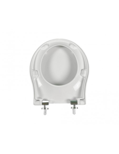 Siège blanc Jacob Delafon Formilia Viragio 6472K-00 avec descente progressive