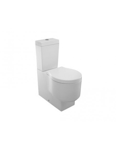 Siège blanc Jacob Delafon Formilia Viragio 6472K-00 avec descente progressive