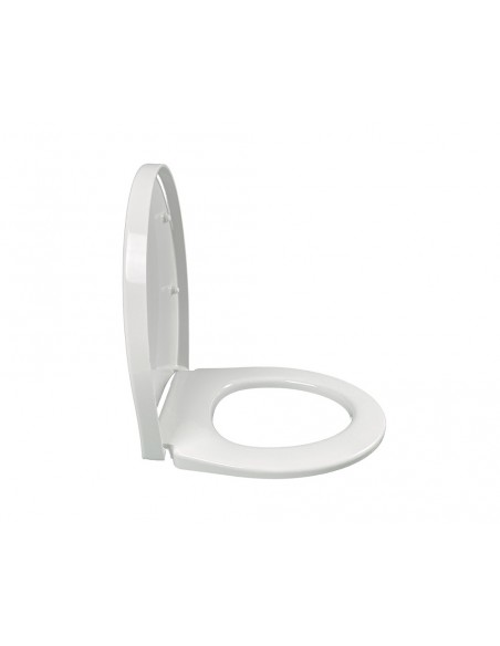 Siège blanc Jacob Delafon New Patio E70021-00 avec descente progressive