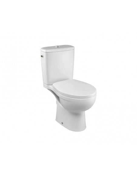 Siège blanc Jacob Delafon New Patio E70021-00 avec descente progressive