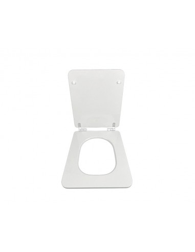 Siège blanc Jacob Delafon Reve E28941-00 avec descente progressive