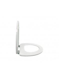 Siège blanc Jacob Delafon Presquille E28940-00 avec descente progressive