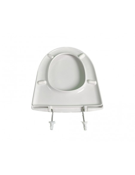 Siège blanc Jacob Delafon Odeon E4750-00 sans descente progressive