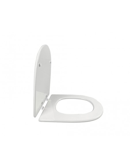 Siège blanc Jacob Delafon Antares E6376-00 sans descente progressiv