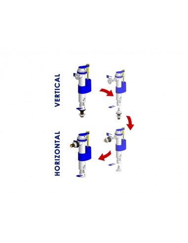 Robinet à flotteur latéral ou inférieur Hidrotecnoagua T-469