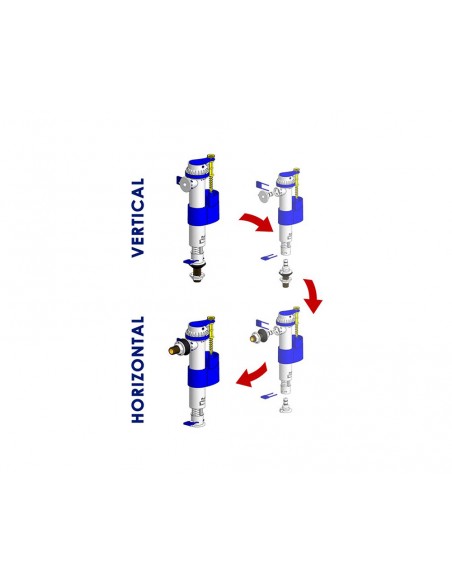 Robinet à flotteur latéral ou inférieur Hidrotecnoagua T-469