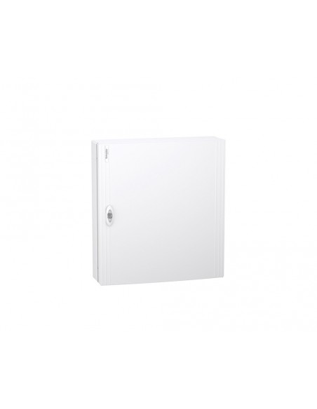 Schneider PrismaSet XS boîtier apparent 24 modules par rangée et porte opaque