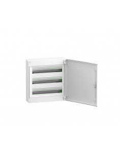 Schneider PrismaSet XS boîtier apparent 24 modules par rangée et porte opaque 2