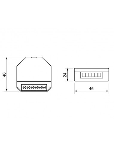 Variateur Dinuy DALI RE PLA DA1 pour les appareils DALI