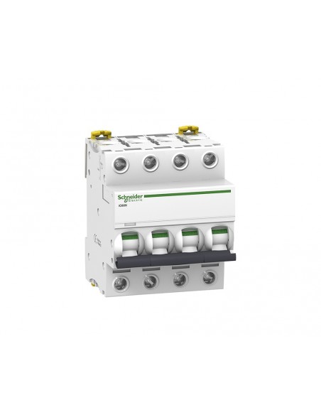 Schneider Acti9 iC60N disjoncteur 4P courbe C 6000A/10kA