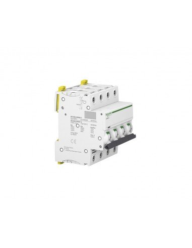 Schneider Acti9 iC60N disjoncteur 4P courbe C 6000A/10kA
