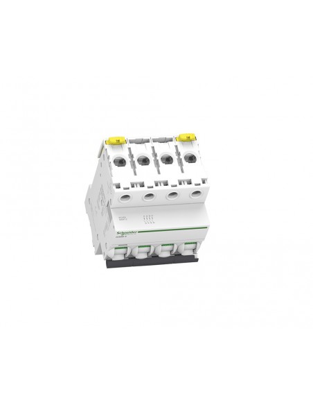 Schneider Acti9 iC60N disjoncteur 4P courbe C 6000A/10kA