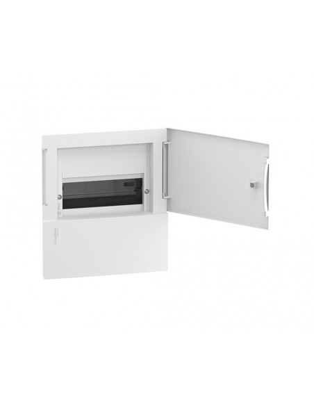 Schneider MIP20108 Mini Pragma MIP20108 1 rangée de 8 modules encastrés avec porte