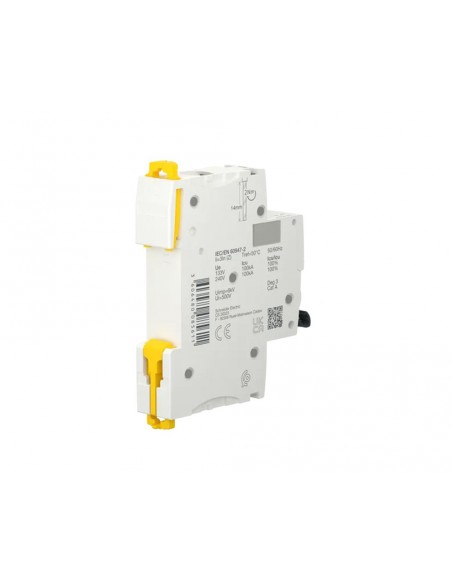 Schneider Acti9 iC40F 1P+N 10A Courbe en C 6kA disjoncteur A9P53610