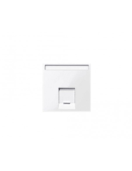 Couvercle RJ45 blanc Schneider MTN469825 Serie Elegance