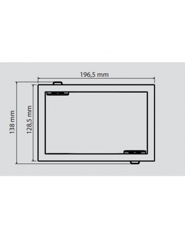 Legrand URA NEXT 660190 cadre encastré de secours