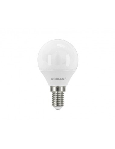 Ampoule LED sphérique 5W 6500K LEDA1505E14B de ROBLAN