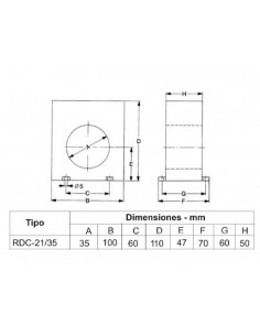 Relais différentiel réglable Chint avec transformateur RDC-21/35-230-F 2