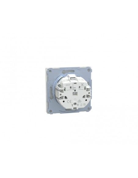 Prise de courant schuko complète blanc MTN2300-6035 série D-Life de Schneider
