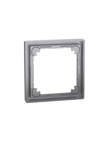 Adaptateur Schneider Elegance to D-Life aluminium MTN4080-6036