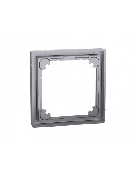 Adaptateur Schneider Elegance to D-Life aluminium MTN4080-6036