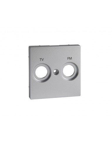 Couvercle en aluminium pour prise TV/FM Radio MTN2998560 Serie Elegance Schneider