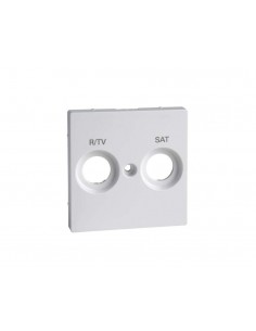 Couvercle de prise radio R-TV/SAT blanc MTN299825 Serie...