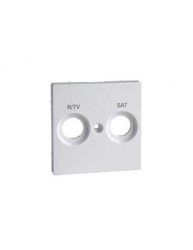 Couvercle de prise radio R-TV/SAT blanc MTN299825 Serie Elegance Schneider