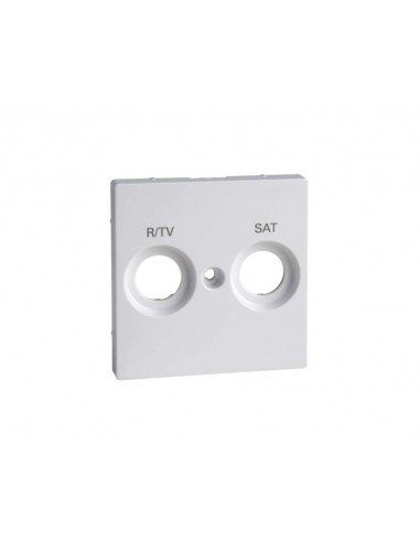 Couvercle de prise radio R-TV/SAT blanc MTN299825 Serie Elegance Schneider