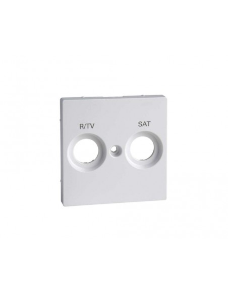 Couvercle de prise radio R-TV/SAT blanc MTN299825 Serie Elegance Schneider