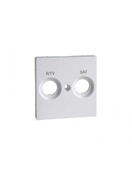 Couvercle de prise radio R-TV/SAT blanc MTN299825 Serie Elegance Schneider