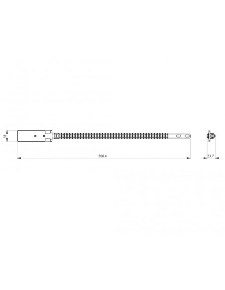 Schneider Electric Linergy TB, collecteur PE de 450 mm de large LVS4200