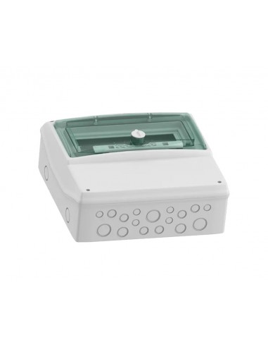 Armoire en saillie Schneider pour 12 modules 1 rangée avec porte transparente 13191 Schneider Cofret Kaedra