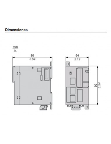 Schneider Electric TM251MESE M251 Contrôleur de relais 2 x Ethernet