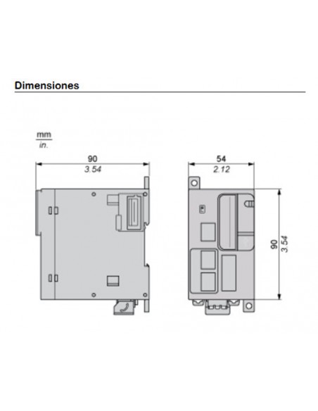 Schneider Electric TM251MESE M251 Contrôleur de relais 2 x Ethernet