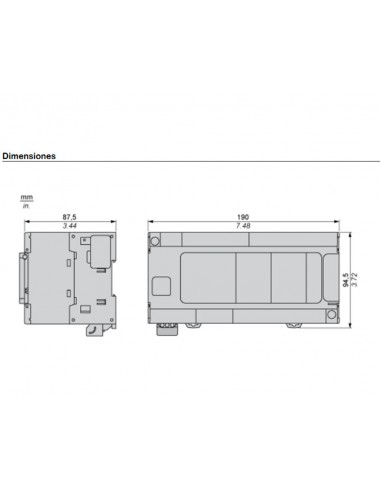 Schneider TM241CE40R Ethernet Relay M241 40 EN Compact Controller